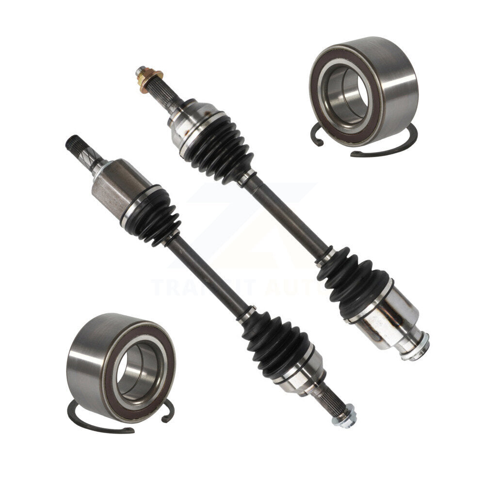 Front CV Axle Drive Shaft Assembly And Bearing Kit For Mazda 3 5 Sport Primary Design KN7-100523