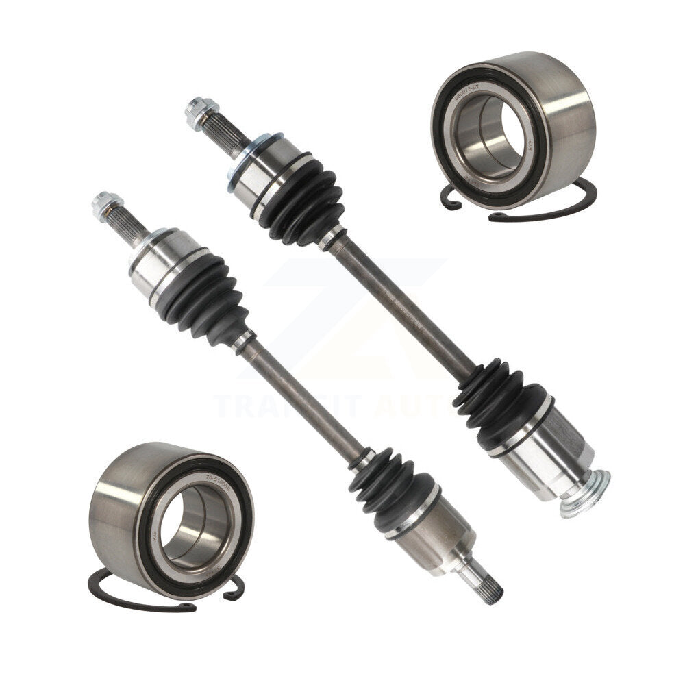 Front CV Axle Bearing Kit For Honda Civic 1.8L with GAS engine Automatic CVT transmission KN7-100530