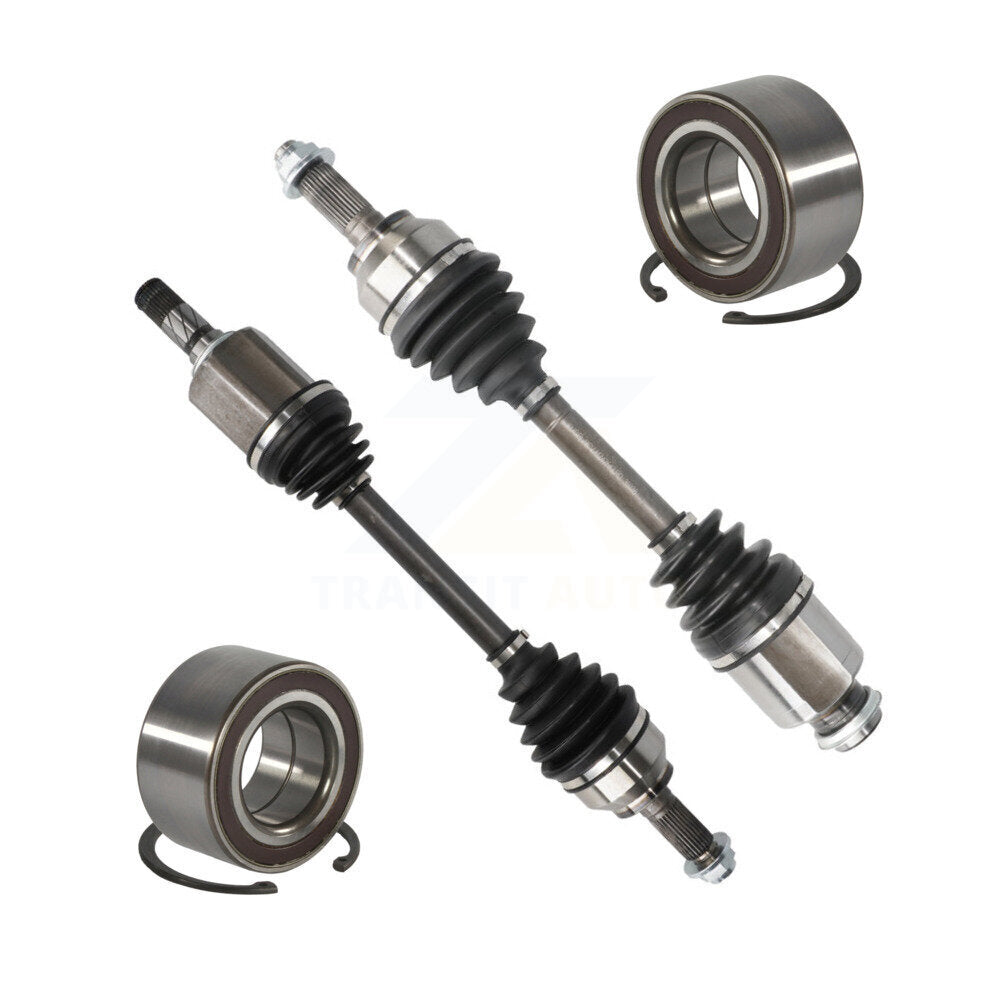 Front CV Axle Drive Shaft Assembly And Bearing Kit For Mazda 5 3 Sport Primary Design KN7-100533
