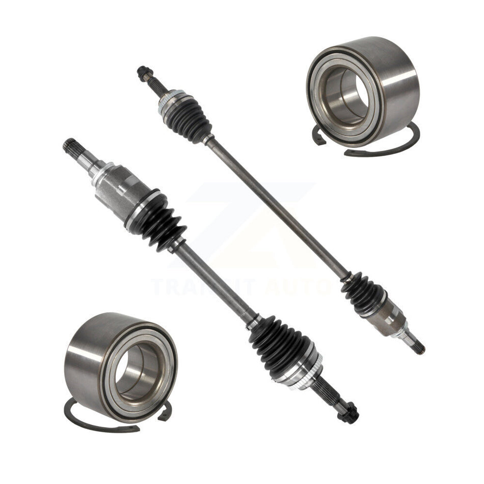 Front CV Axle Drive Shaft Assembly And Bearing Kit For Toyota Corolla Matrix Pontiac Vibe KN7-100547