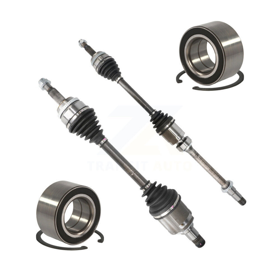 Front CV Axle And Bearing Kit For 2012-2017 Toyota Camry 2.5L with Automatic transmission KN7-100549