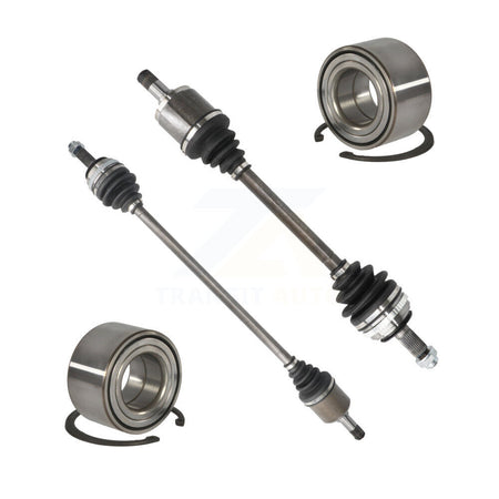 Front CV Axle Drive Shaft Complete Assembly And Bearing Kit For Honda Civic Acura EL KN7-100569