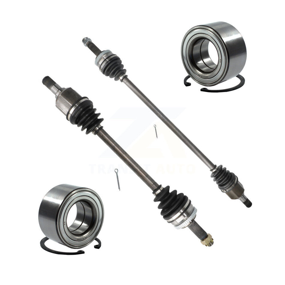 Front CV Axle Drive Shaft And Bearing Kit For 2007-2010 Hyundai Elantra Sedan with 2.0L KN7-100577