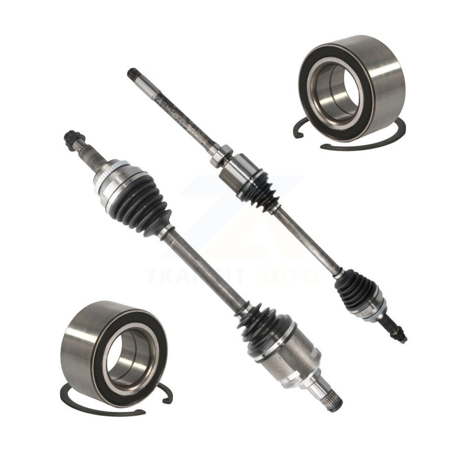 Front CV Axle And Bearing Kit For 2009-2016 Toyota Venza AWD with 3.5L 2.7L GAS engine KN7-100581