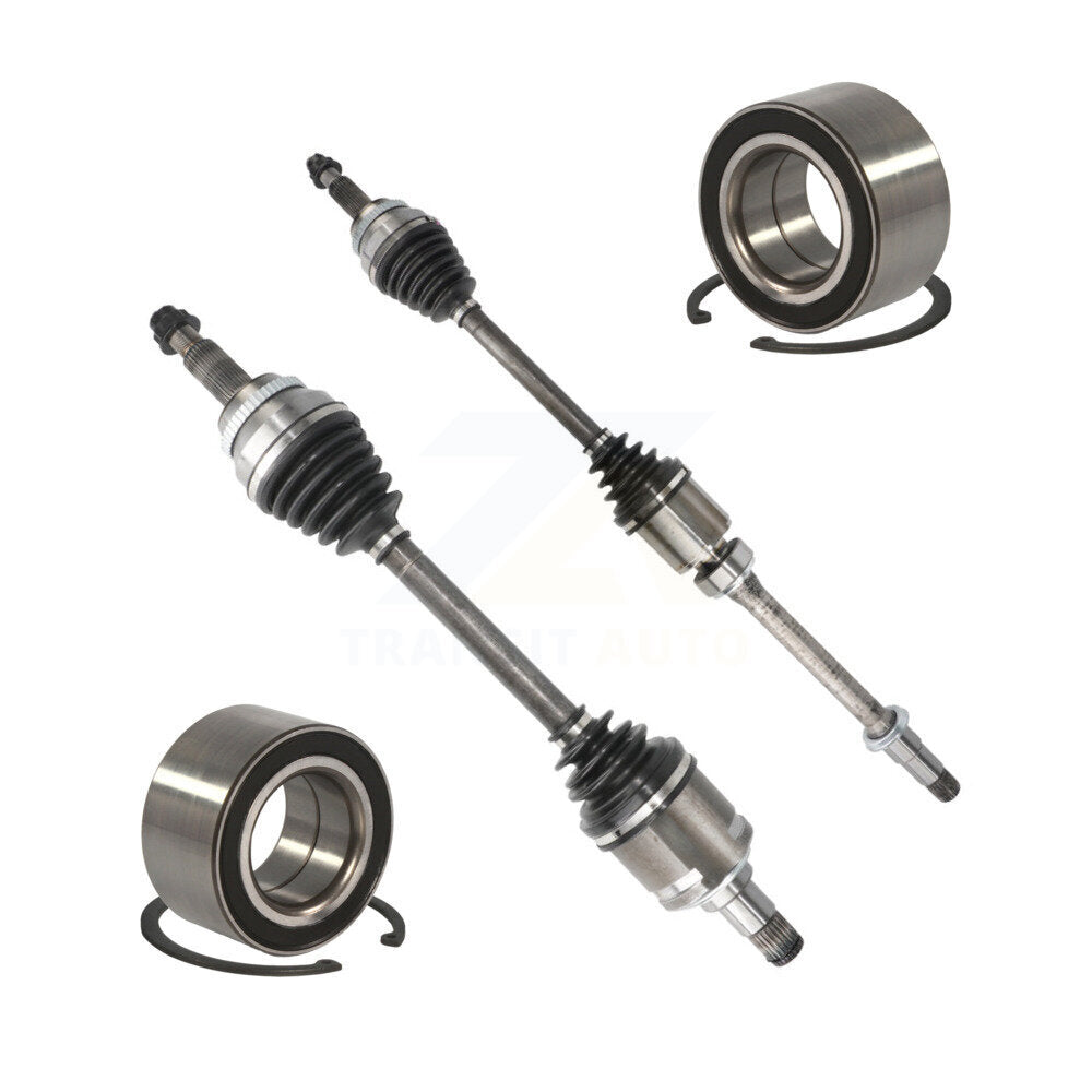 Front CV Axle Drive Shaft Assembly And Wheel Bearing Kit For Toyota Venza Primary Design KN7-100582