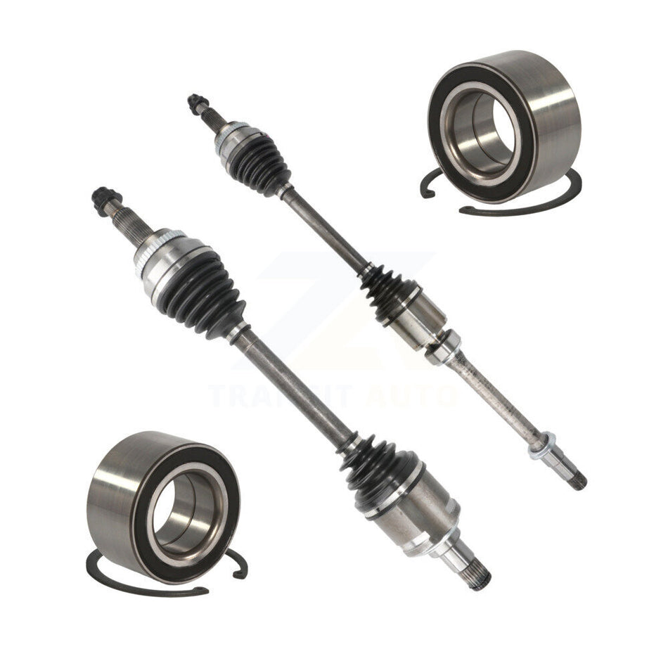 Front CV Axle Drive Shaft Assembly And Wheel Bearing Kit For Toyota Venza Primary Design KN7-100582