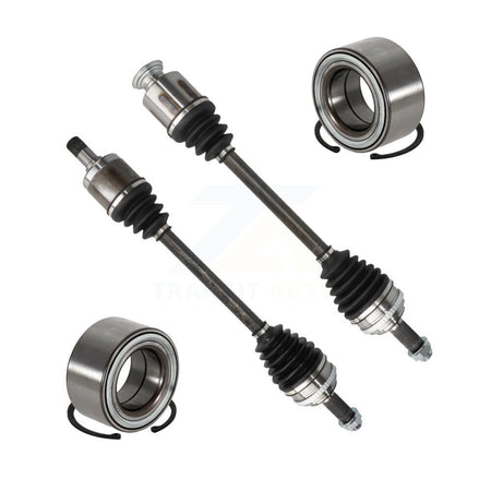Front CV Axle Drive Shaft Assembly And Wheel Bearing Kit For Honda Pilot Acura MDX 3.5L KN7-100583
