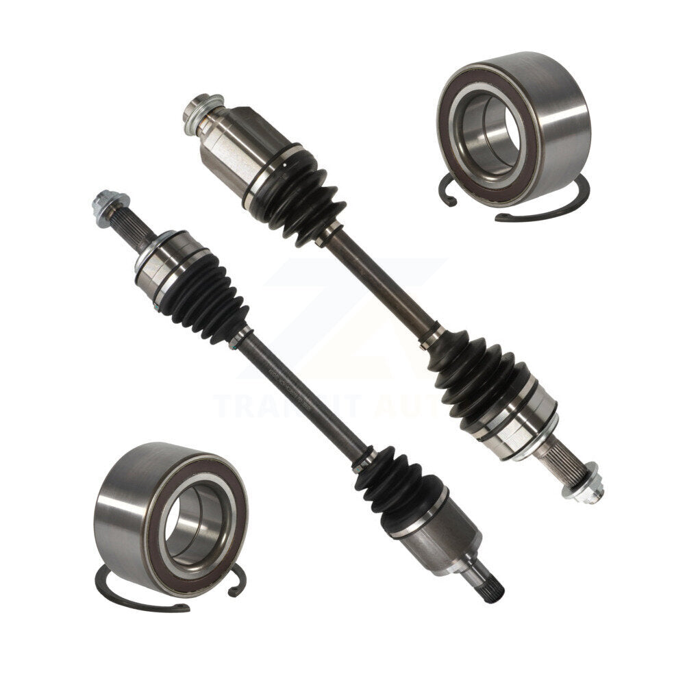 Front CV Axle Drive Shaft Complete Assembly And Wheel Bearing Kit For Honda CR-V KN7-100584