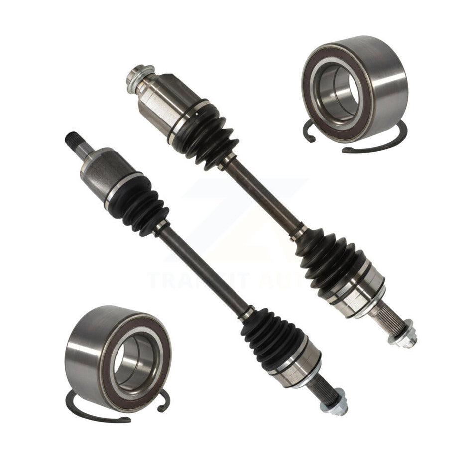 Front CV Axle Drive Shaft Complete Assembly And Wheel Bearing Kit For Honda CR-V KN7-100584