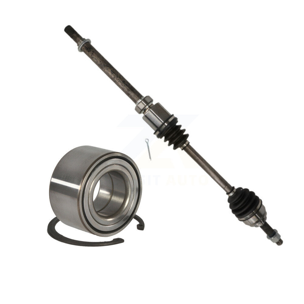 Front Right CV Axle And Bearing Kit For Nissan Versa 1.8L with Automatic CVT transmission KN7-100626