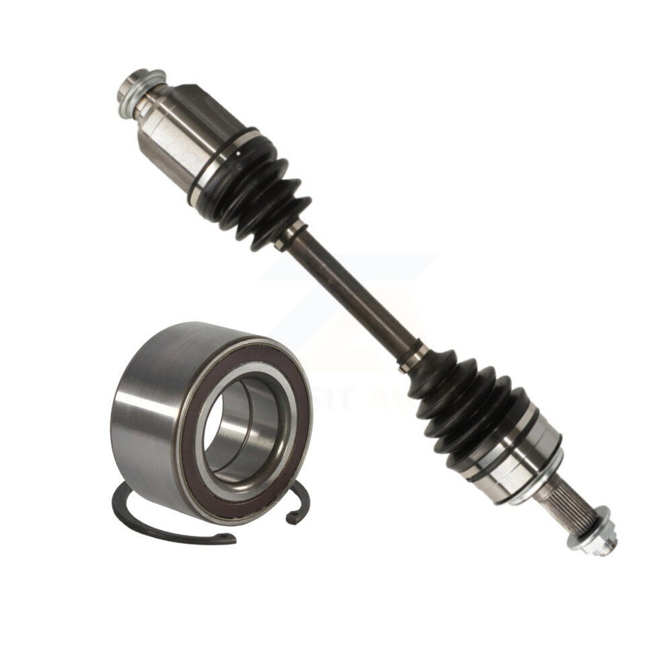 Front Right CV Axle Drive Shaft Complete Assembly And Wheel Bearing Kit For Honda CR-V KN7-100678