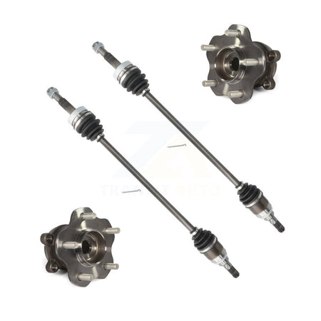 Rear CV Axle Drive Shaft And Wheel Hub Bearing Assembly Kit For Nissan Rogue Select AWD KN7-100709