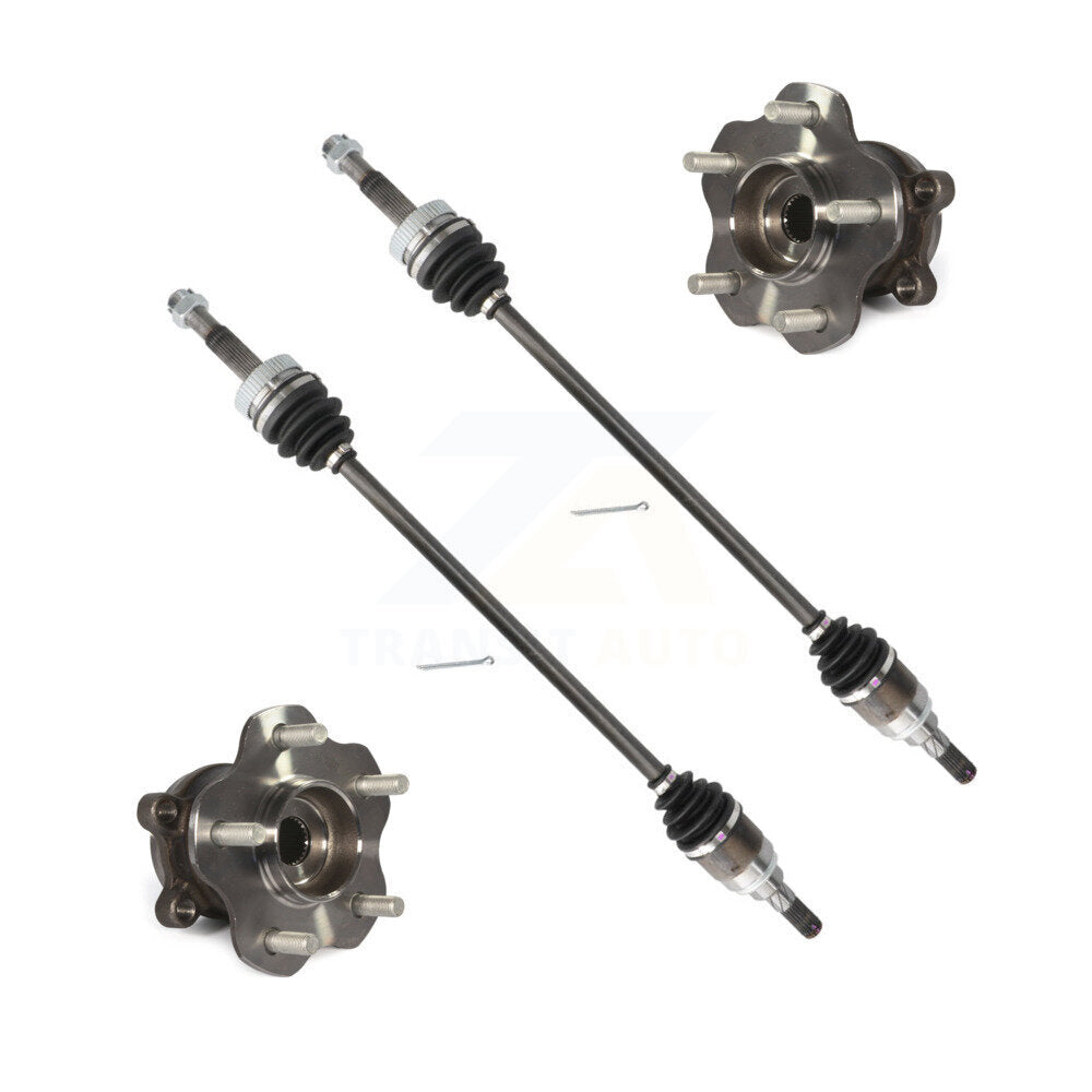 Rear CV Axle Shaft Bearing Kit For Nissan Rogue Sport AWD with Automatic CVT transmission KN7-100710