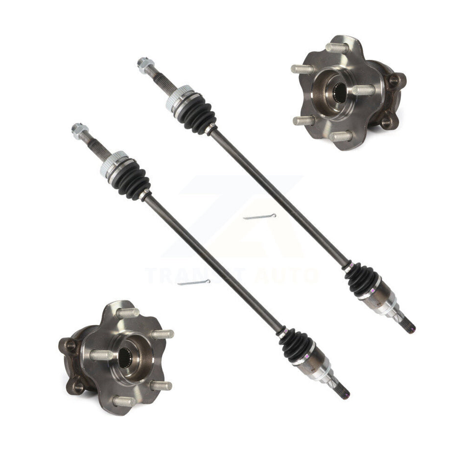 Rear CV Axle Shaft Bearing Kit For Nissan Rogue Sport AWD with Automatic CVT transmission KN7-100710