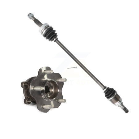 Rear Right CV Axle Drive Shaft And Hub Bearing Assembly Kit For Nissan Rogue Select AWD KN7-100728