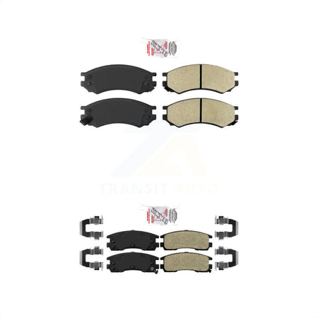 AmeriBRAKES Front Rear Semi-Metallic Disc Brake Pads Kit For Saturn SL2 SL1 SC2 SW2 SC1 SL SW1 SC KNF-100049