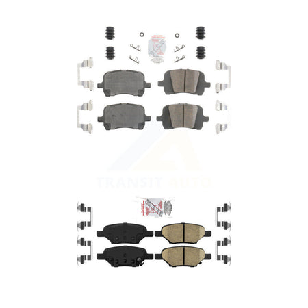Front Rear Ceramic Disc Brake Pads Kit For Chevrolet Malibu Pontiac G6 Cobalt G5 HHR Aura KNF-100639