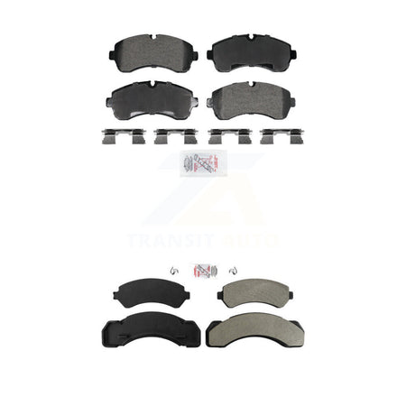 Front Rear Semi-Metallic Disc Brake Pads Kit For Workhorse W42 P32 52mm Caliper Piston KNF-101972
