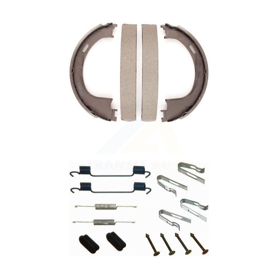 Rear Parking Brake Shoe & Hardware Kit For Ford F-150 Lincoln Mark LT Expedition Town Car KNH-100051