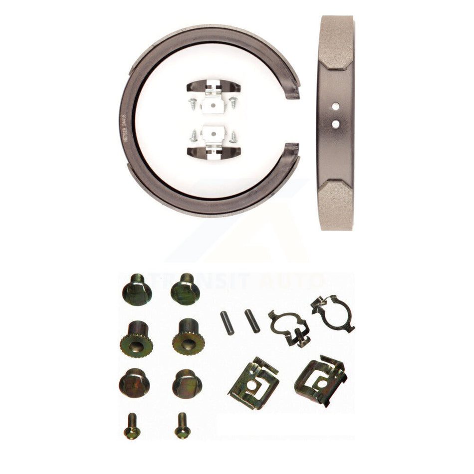 Rear Parking Brake Shoes Hardware Kit For Chevrolet GMC Silverado 1500 Sierra 2500 HD DTS KNH-100064