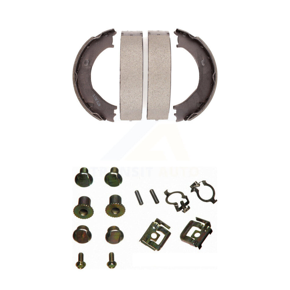 Rear Parking Brake Shoes With Hardware Kit For 2006 Chevrolet Silverado 1500 GMC Sierra KNH-100065