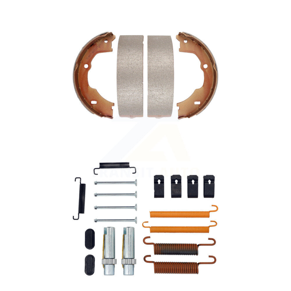 Rear Parking Brake Shoe & Hardware Kit For Ford F-450 Super Duty F-550 Ram Dodge Sterling KNH-100095