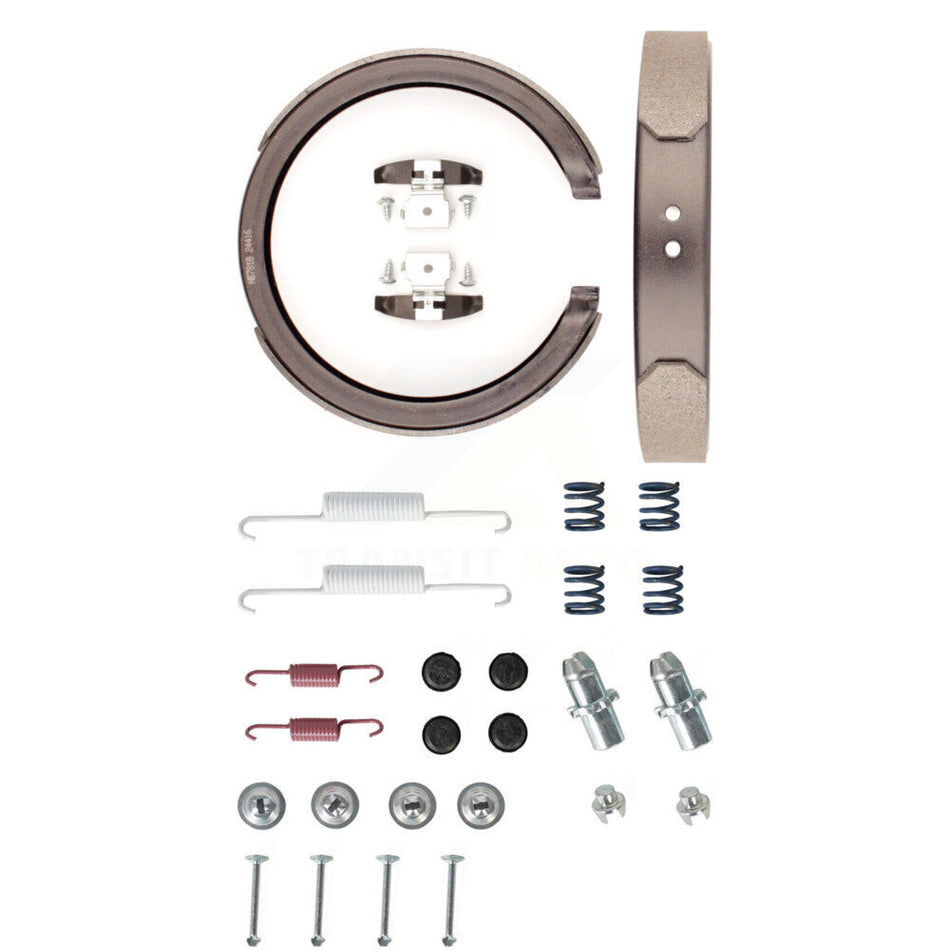 Rear Parking Brake Shoes With Hardware Kit For 2013 GMC Sierra 1500 Chevrolet Silverado KNH-100113