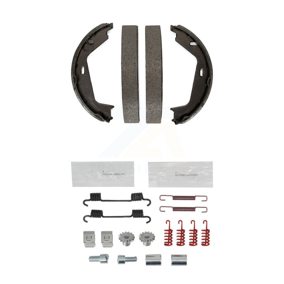 Rear Parking Brake Shoes With Hardware Kit For Volvo S60 4 Piston Caliper KNH-100219