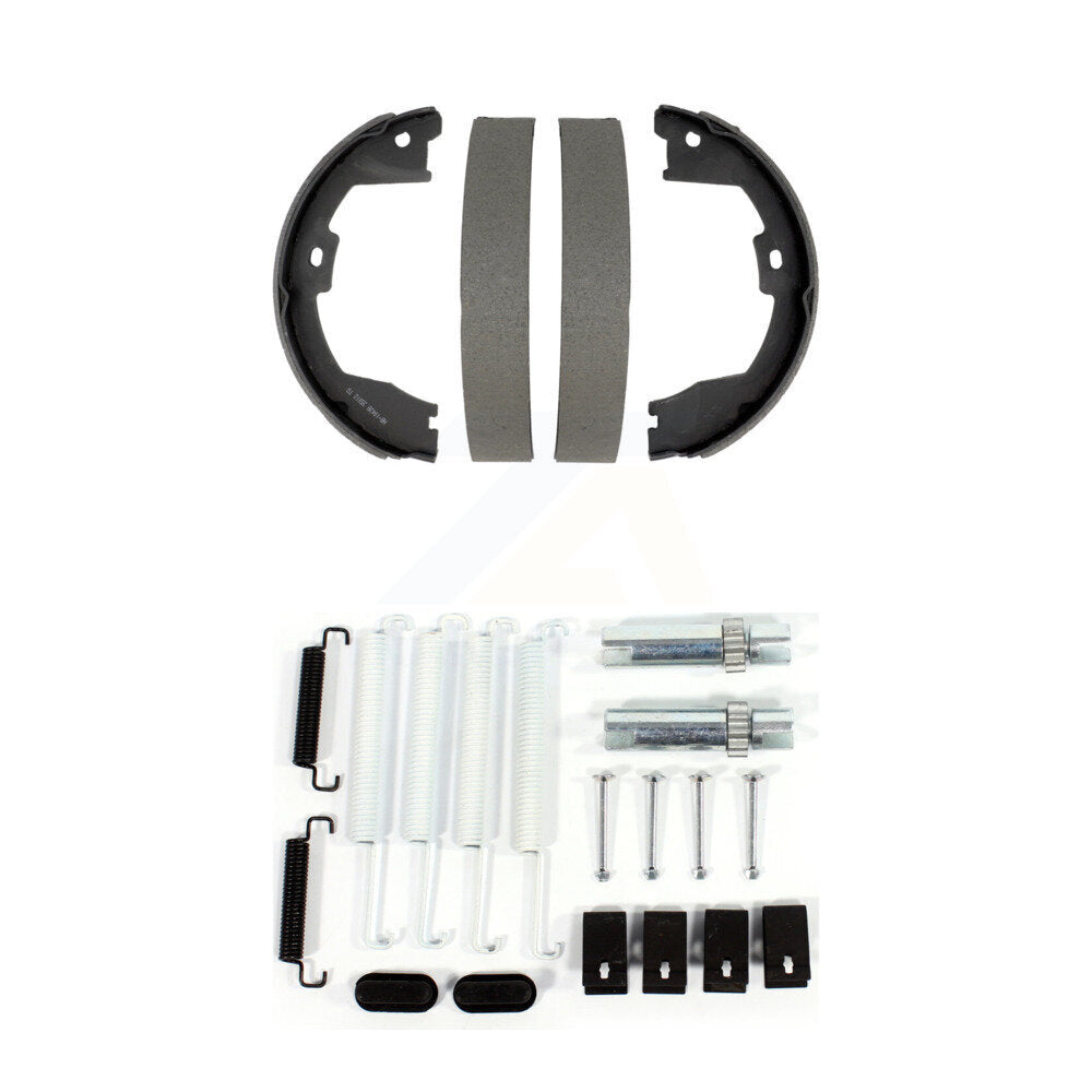 Rear Parking Brake Shoes With Hardware Kit For Ford F-350 Super Duty F-250 F-450 KNH-100223