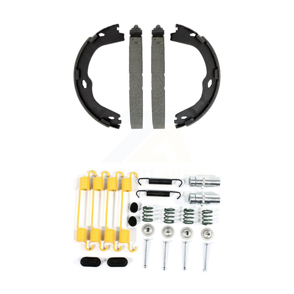 Rear Parking Brake Shoes With Hardware Kit For 2016 Chevrolet Camaro SS KNH-100227