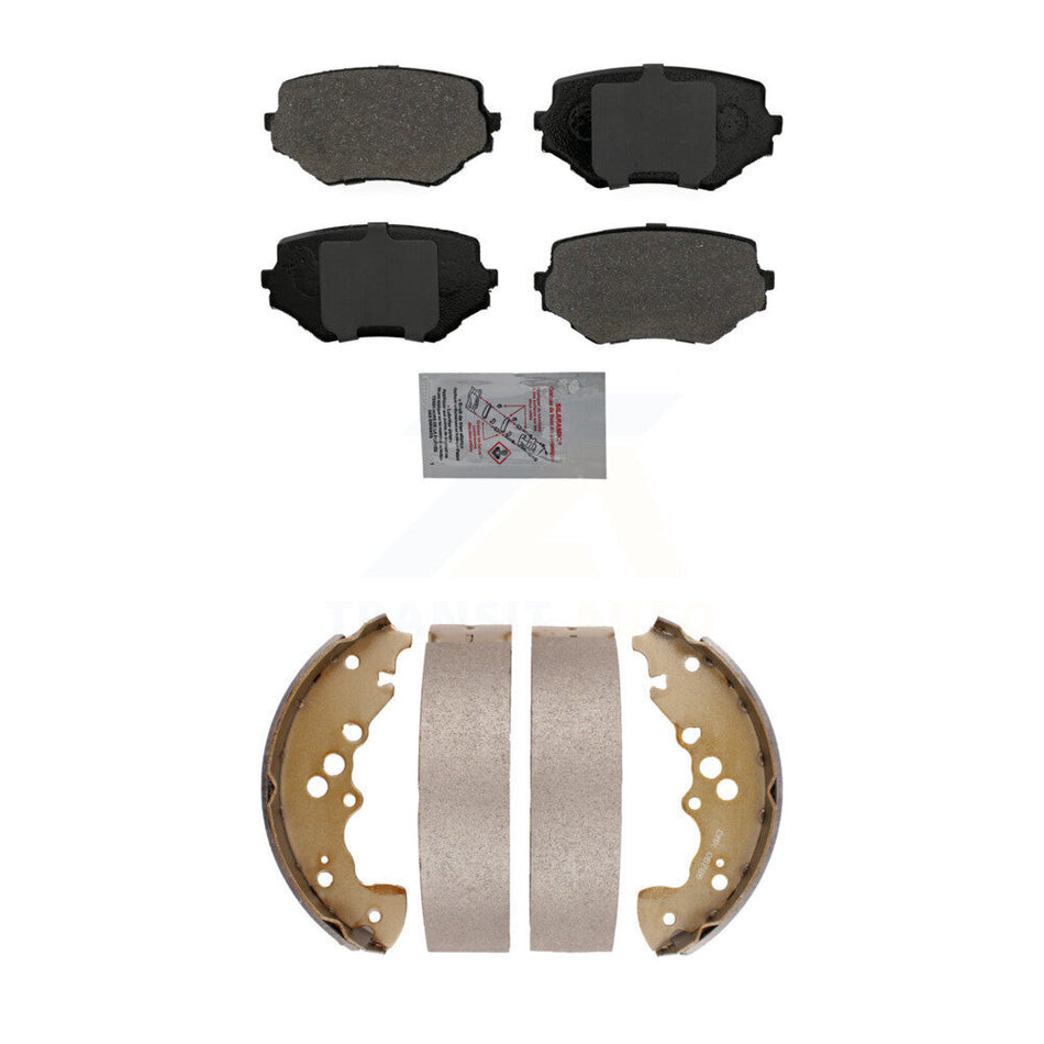 Front Semi-Metallic Disc Brake Pads And Rear Drum Shoes Kit For Suzuki XL-7 Grand Vitara KNN-100123