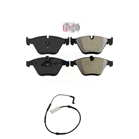 Front Ceramic Disc Brake Pads And Wear Sensors Kit For BMW 328i KNW-100537