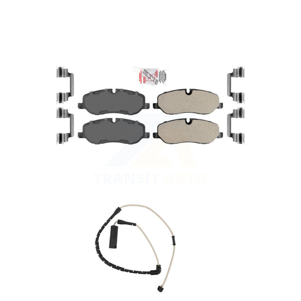 Front Ceramic Disc Brake Pads And Wear Sensors Kit For Land Rover Range KNW-100617
