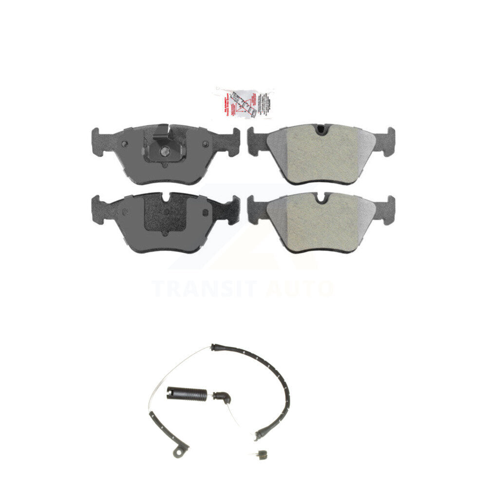 Front Ceramic Disc Brake Pads And Wear Sensors Kit For BMW Z4 KNW-100625