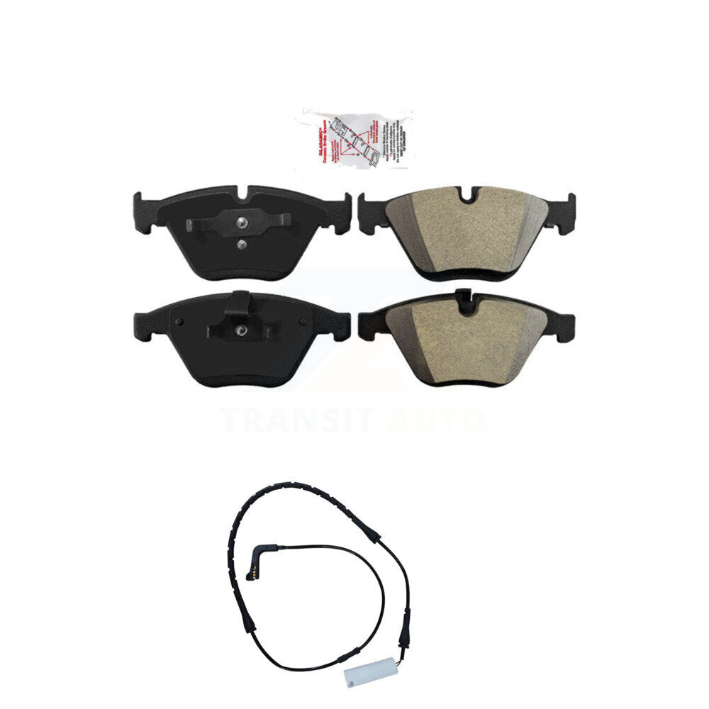 Front Ceramic Disc Brake Pad And Wear Sensor Kit For BMW 750i 750Li 745i 745Li 760Li 760i KNW-100682