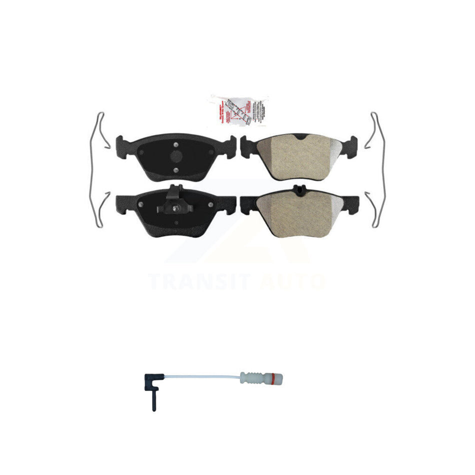 Front Ceramic Disc Brake Pads And Wear Sensors Kit For Chrysler Crossfire KNW-100688