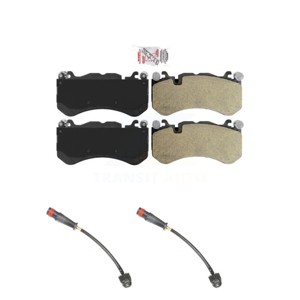 Front Ceramic Brake Pad Wear Sensor Kit For Mercedes-Benz C63 AMG S63 G63 E63 S ML63 SL63 KNW-100748