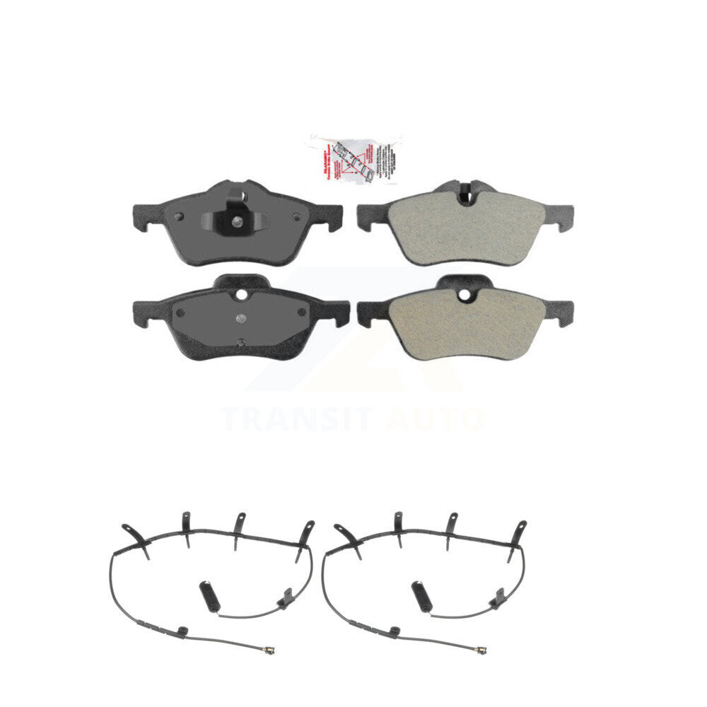 Front Ceramic Brake Pad & Wear Sensor Kit For Mini Cooper With 276mm Diameter Rotor KNW-100779