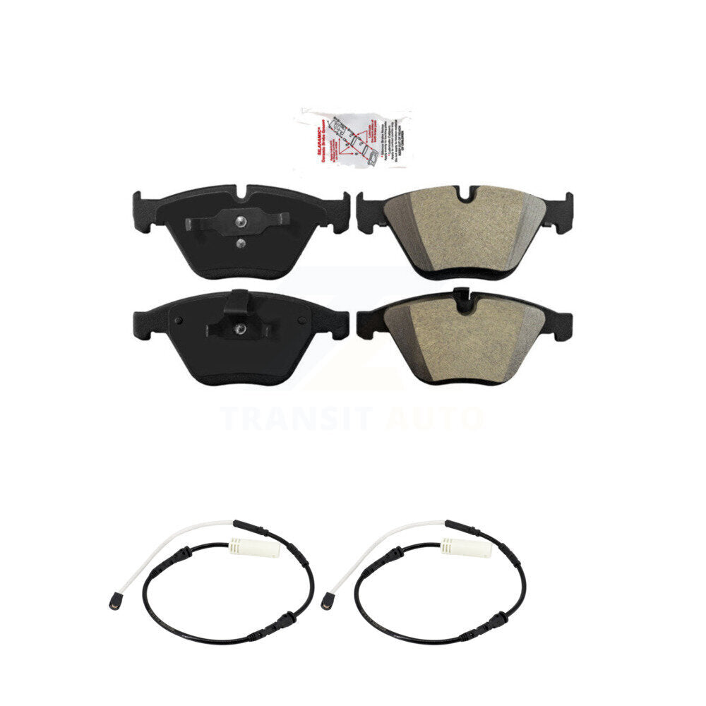 Front Ceramic Disc Brake Pad And Wear Sensor Kit For BMW 328i xDrive 323i 335i 335is 335d KNW-100815