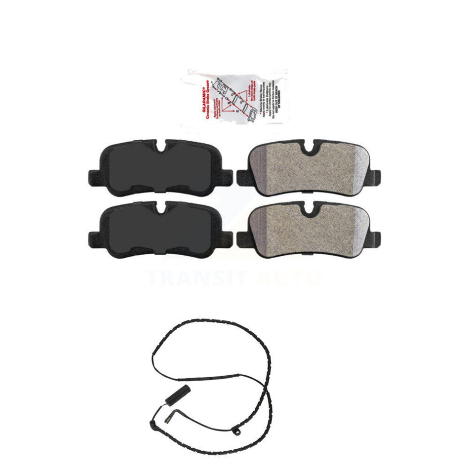 Rear Ceramic Disc Brake Pads And Wear Sensors Kit For Land Rover Range KNW-100960