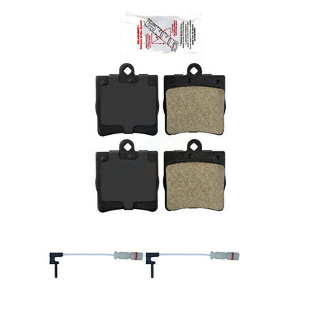 Rear Ceramic Disc Brake Pads And Wear Sensors Kit For Chrysler Crossfire KNW-101082
