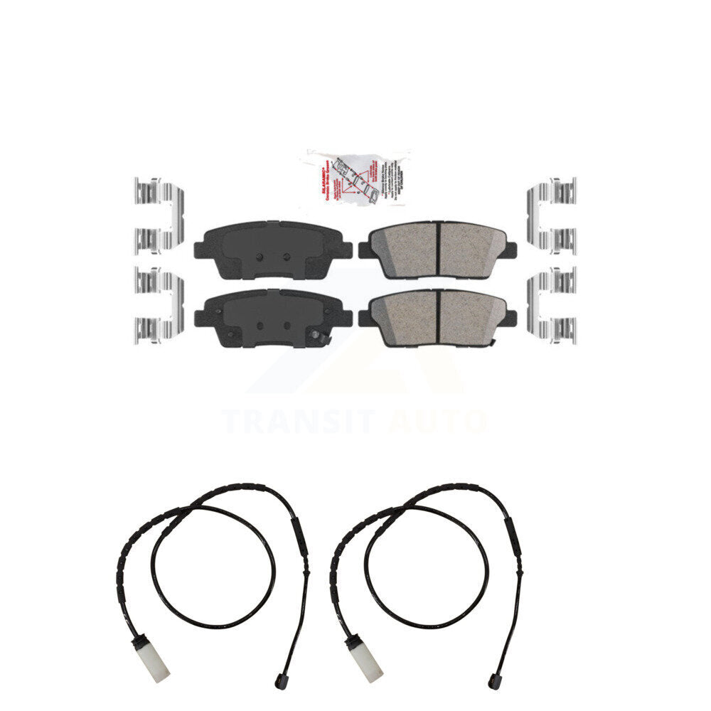 Rear Ceramic Disc Brake Pads And Wear Sensors Kit For Mini Cooper Countryman Paceman KNW-101086