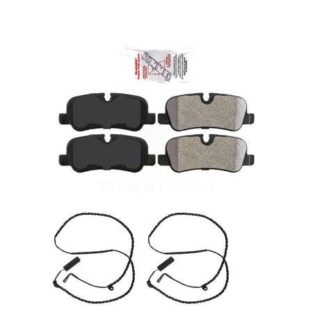 Rear Ceramic Disc Brake Pads And Wear Sensors Kit For Land Rover Range KNW-101108