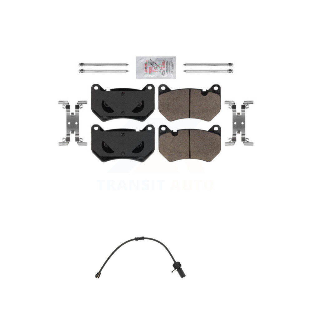 Front Ceramic Disc Brake Pads And Wear Sensors Kit For Audi Q5 2.0L KNW-101362