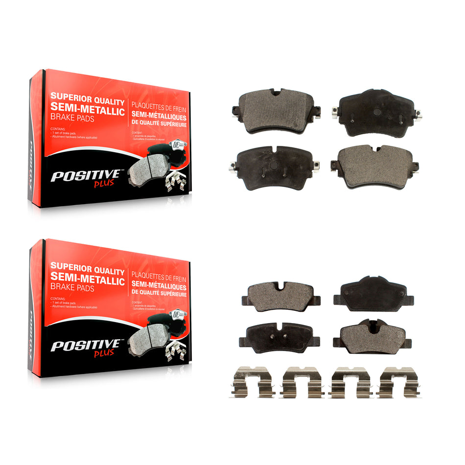 Front Rear Semi-Metallic Brake Pads Kit For Mini Cooper KPF-100559