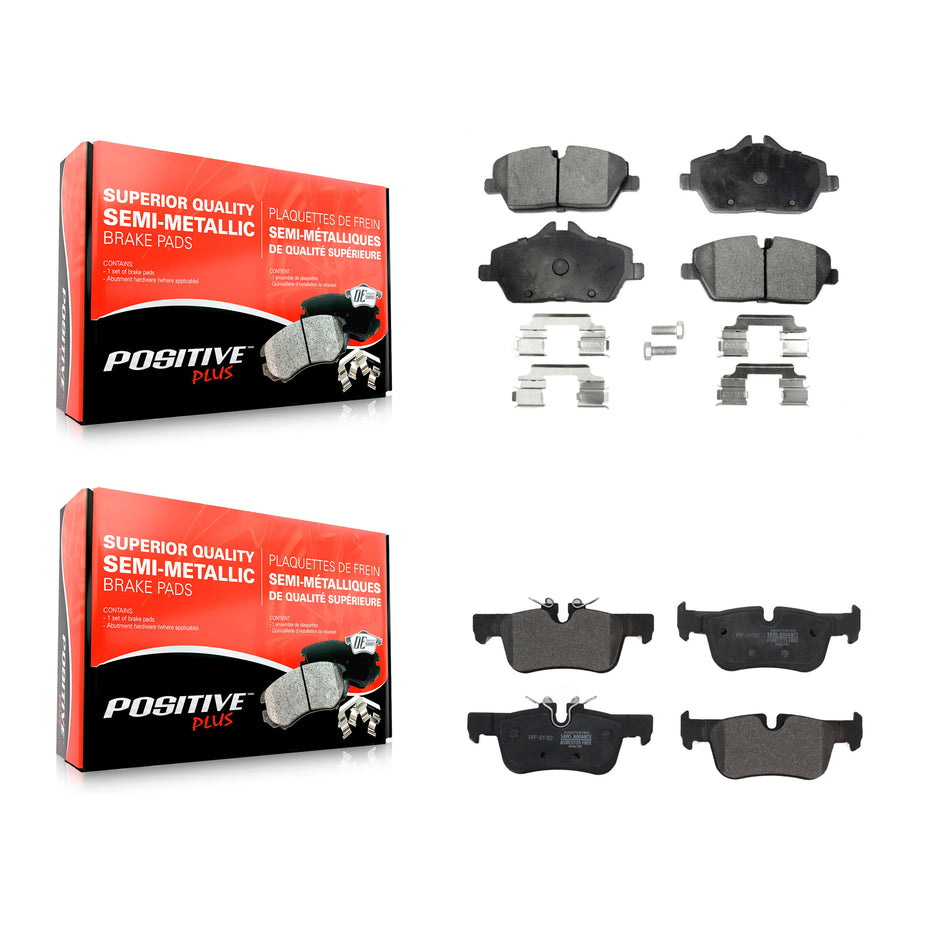 Front Rear Semi-Metallic Brake Pads Kit For BMW i3 i3s KPF-100598
