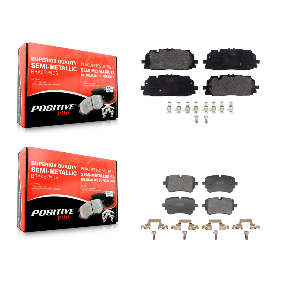 Front Rear Semi-Metallic Brake Pads Kit For Audi Q7 Q8 A8 Quattro KPF-100796