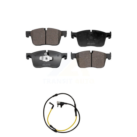 Front Semi-Metallic Brake Pads & Wear Sensor Kit For Jaguar F-Pace Land Rover Range Velar KPW-100654