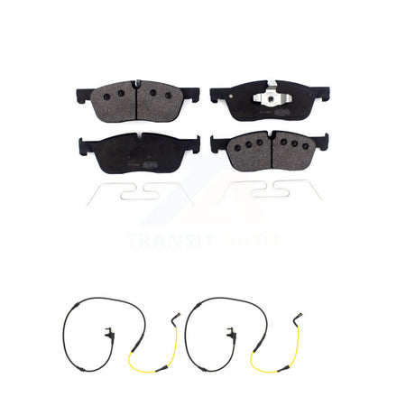 Front Semi-Metallic Brake Pads & Wear Sensor Kit For Jaguar F-Pace Land Rover Range Velar KPW-100850