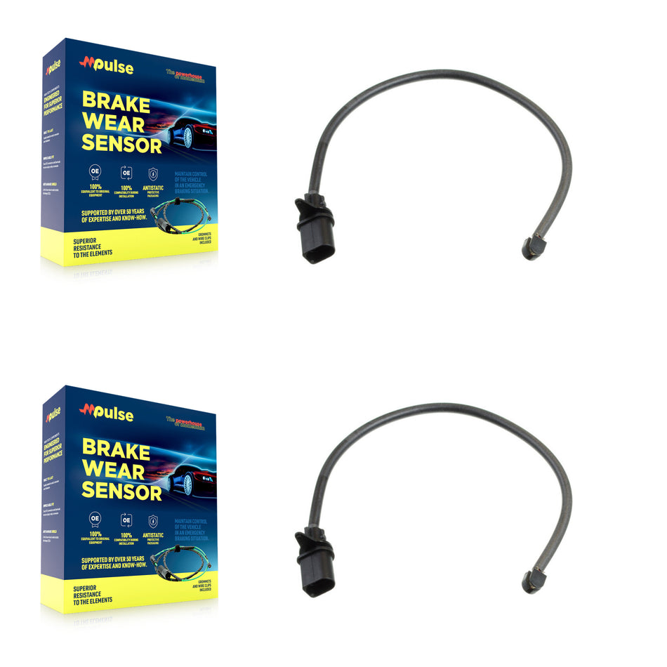 Front Brake Pads Wear Sensor (2 Pack) For Porsche Macan without Ceramic Composite KSE-100070